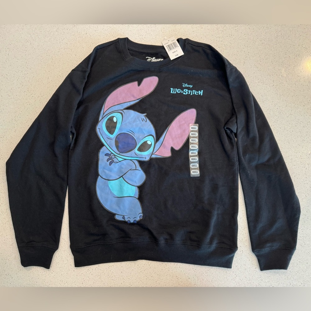 Disney Stitch Crewneck Sweater (NWT)